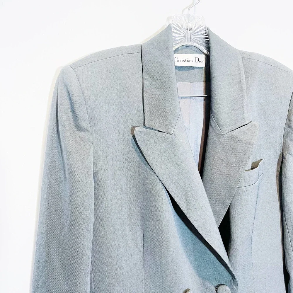 Christian Dior 4 Button Blazer Double Breasted SZ 4